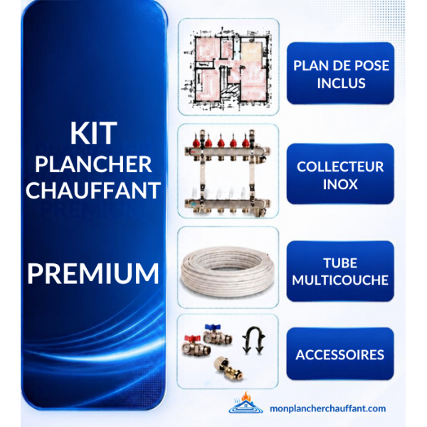Kit plancher chauffant premium