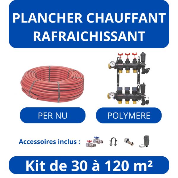 Kit Plancher Chauffant de 30 à 120 m²
