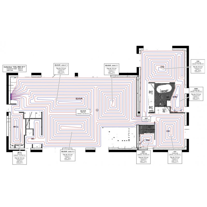 Etudes Plancher Chauffant